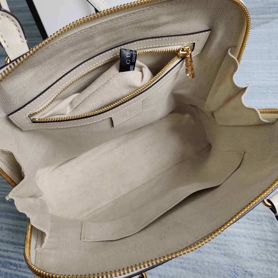 Gvc*1 1955 Horsebit Polkadot Handle Bag Replica 621220