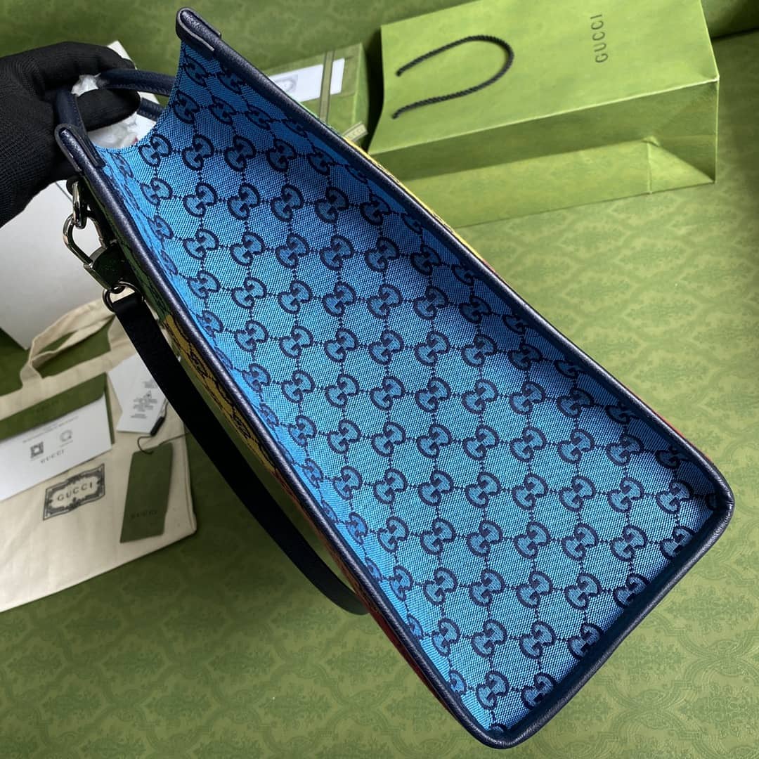 Gvc*1 GG Multicolor Large Tote Replica 659980