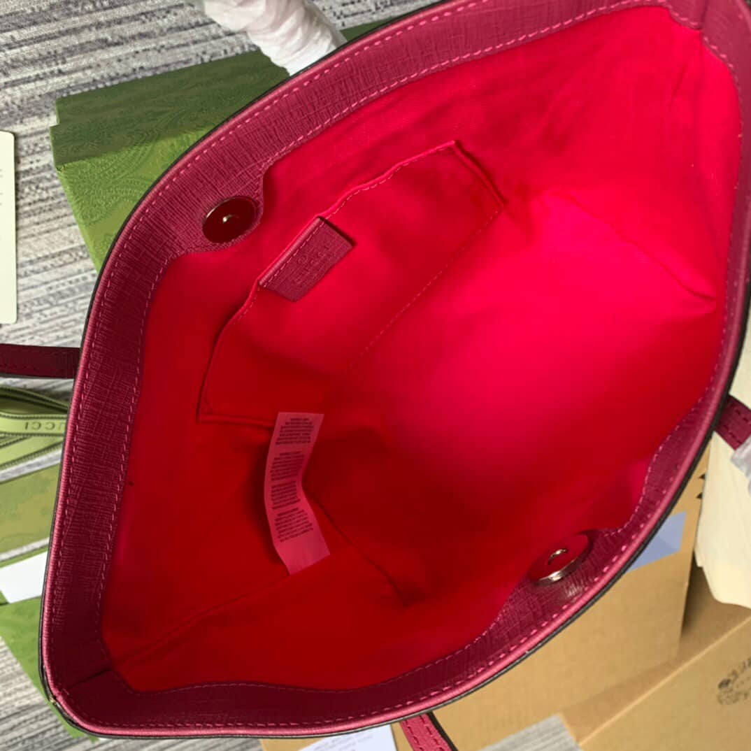 Gvc*1 Children GG Svp*me Canvas Replica Tote Brown 410812