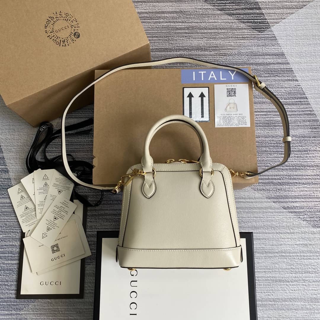 Gvc*1 1955 Horsebit GG Mini Top Handle Bag Replica 640716