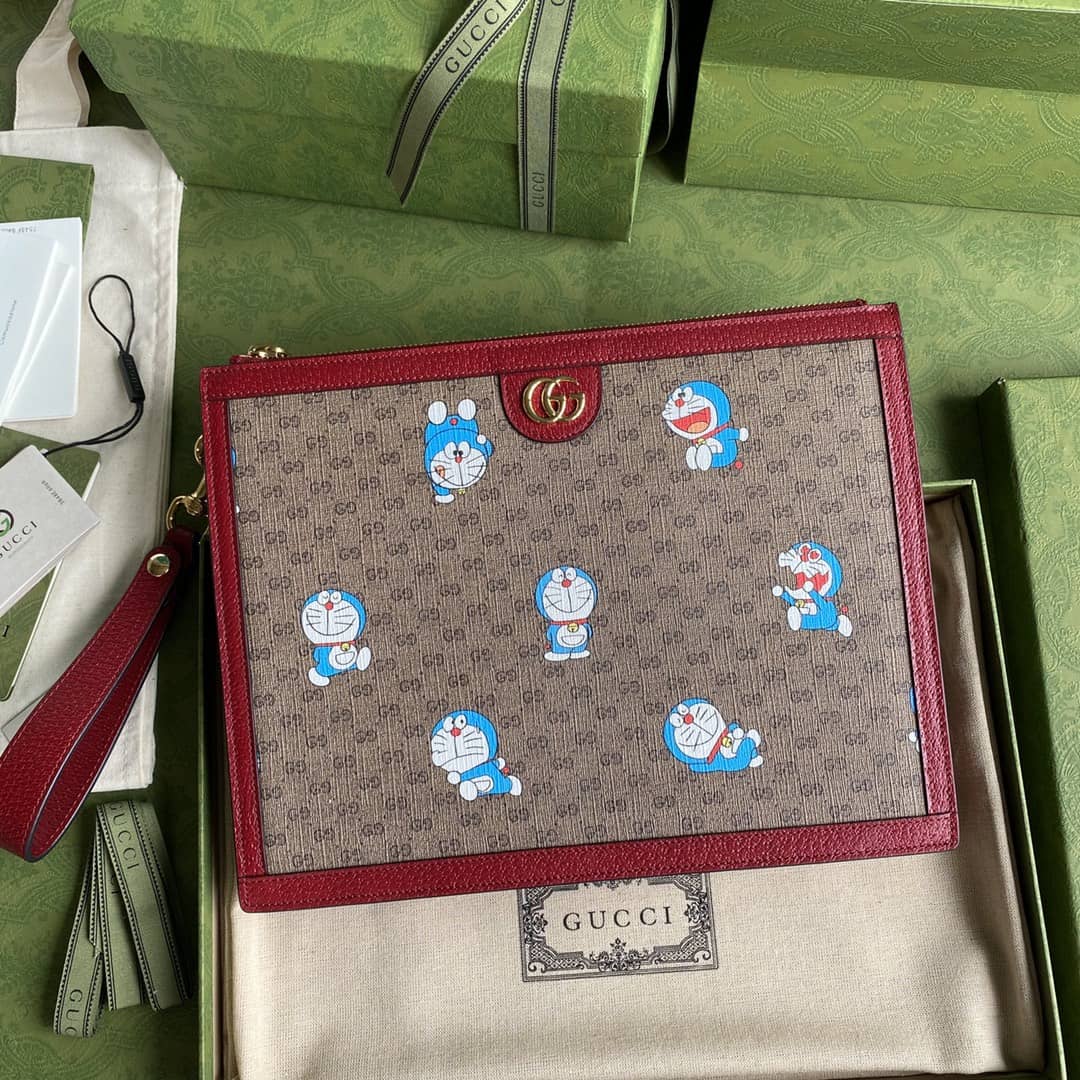 Gvc*1 Doraemon x Gvc*1 Pouch Clutch Replica  647804