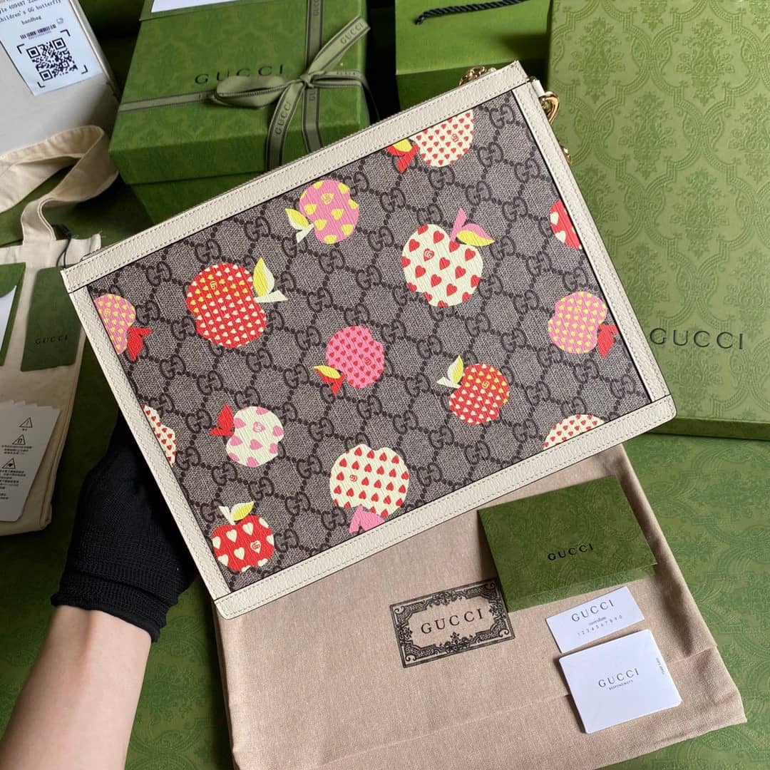 Gvc*1 Purse Dupes Les Pommes Zip Pouch 664113