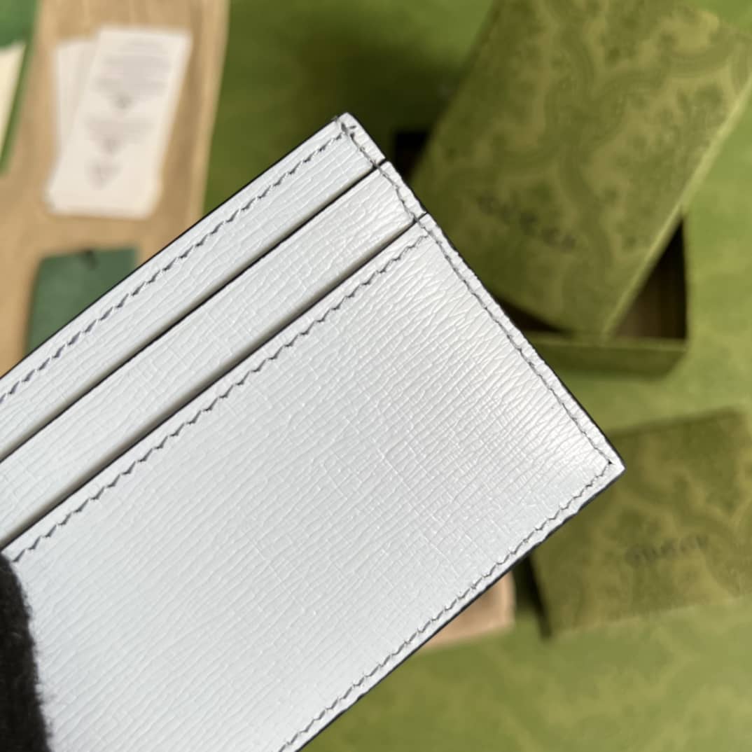 Gvc*1 Star Bananya Print Card Case White 701064 Replica Wallet