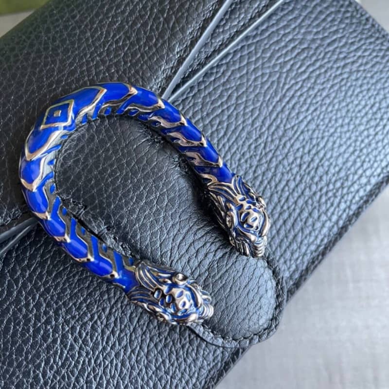 Gvc*1 GG Dionysus Small Shoulder Bag Replica Black 499623