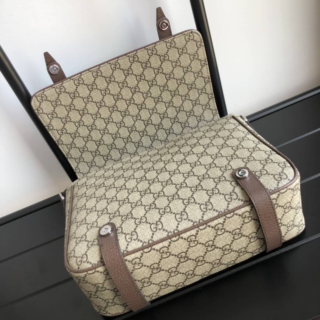 Gvc*1 GG Svp*me Canvas Messenger Bag Replica 658542