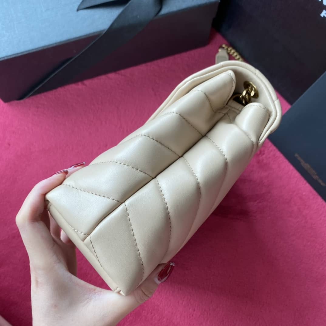 Sa1nt Lau*nt Bag Dupe Loulou Small Quilted “Y” Leather Replica Bag