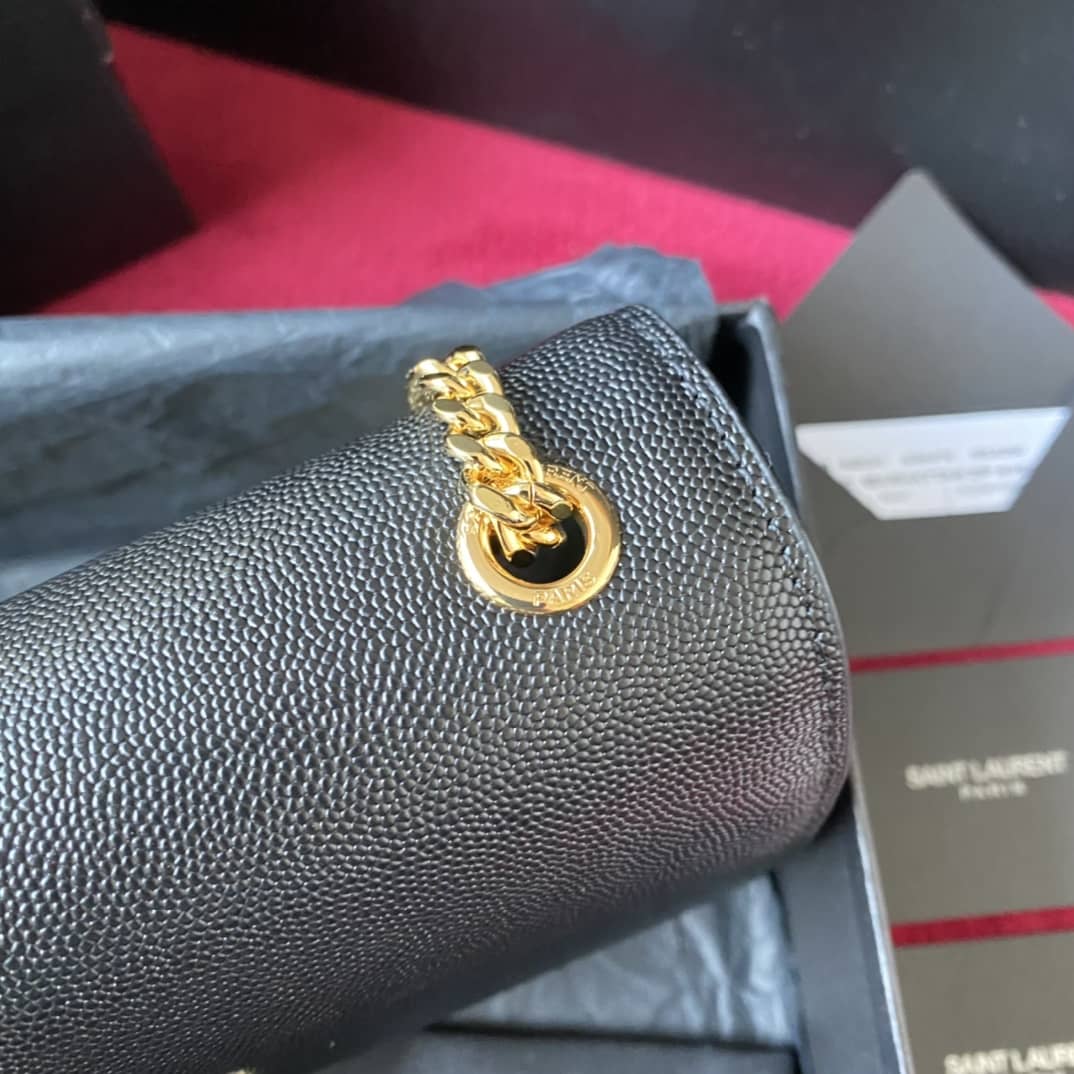 Y51 Dupes Bags Sa1nt Lau*nt Kate Embossed Leather Medium Bag