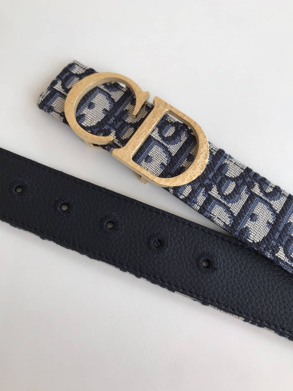 Knockoff D10r Logo Belt 35mm