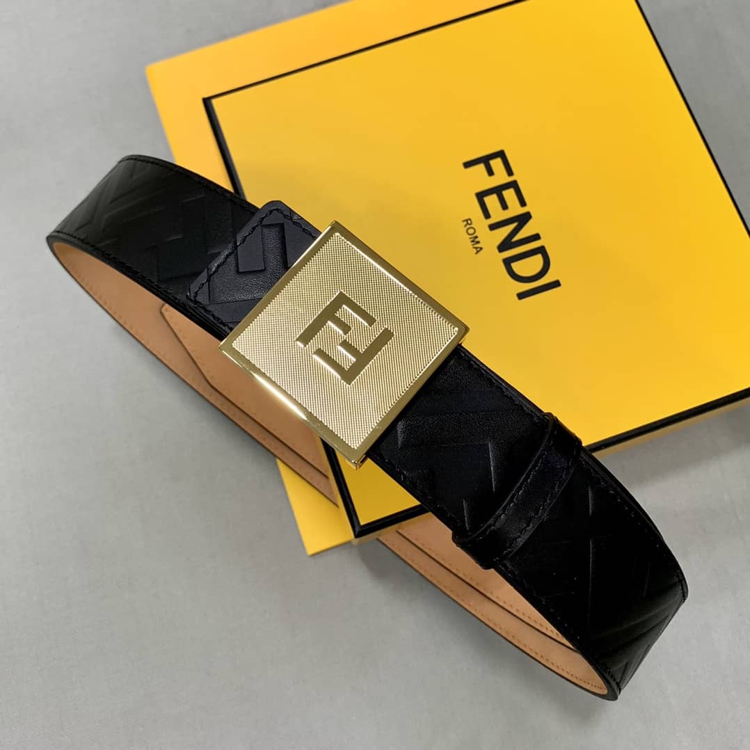 Knockoff F**di Logo Belt 40mm