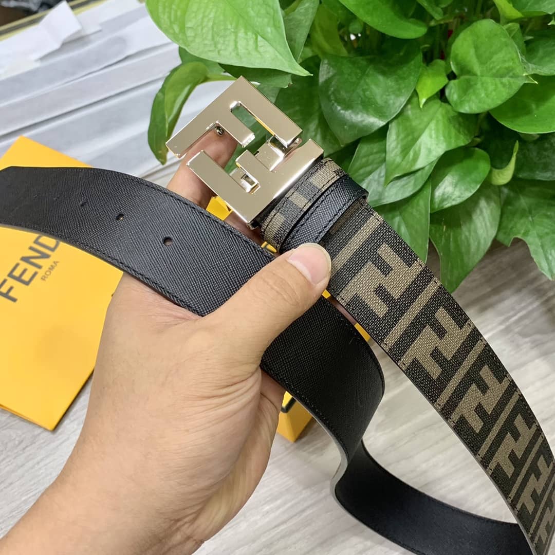 Fake F**di Logo Belt 39mm