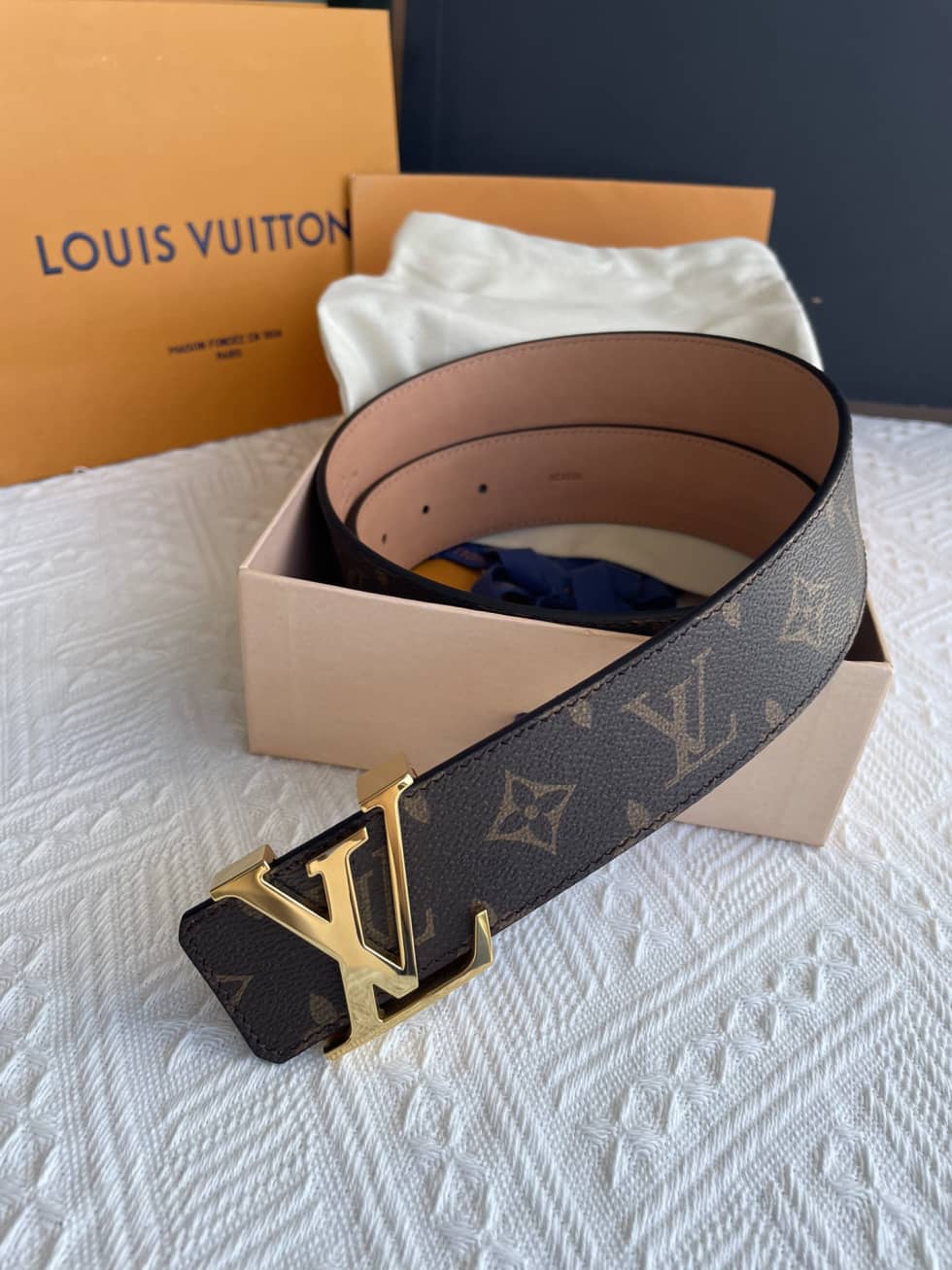 Fake L0vis Vvtt0n Logo Belt 38mm