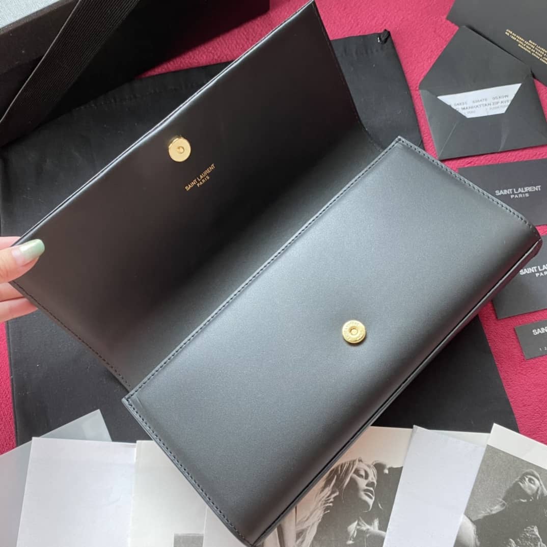 Y51 Clutch Replica Kate Smooth Leather