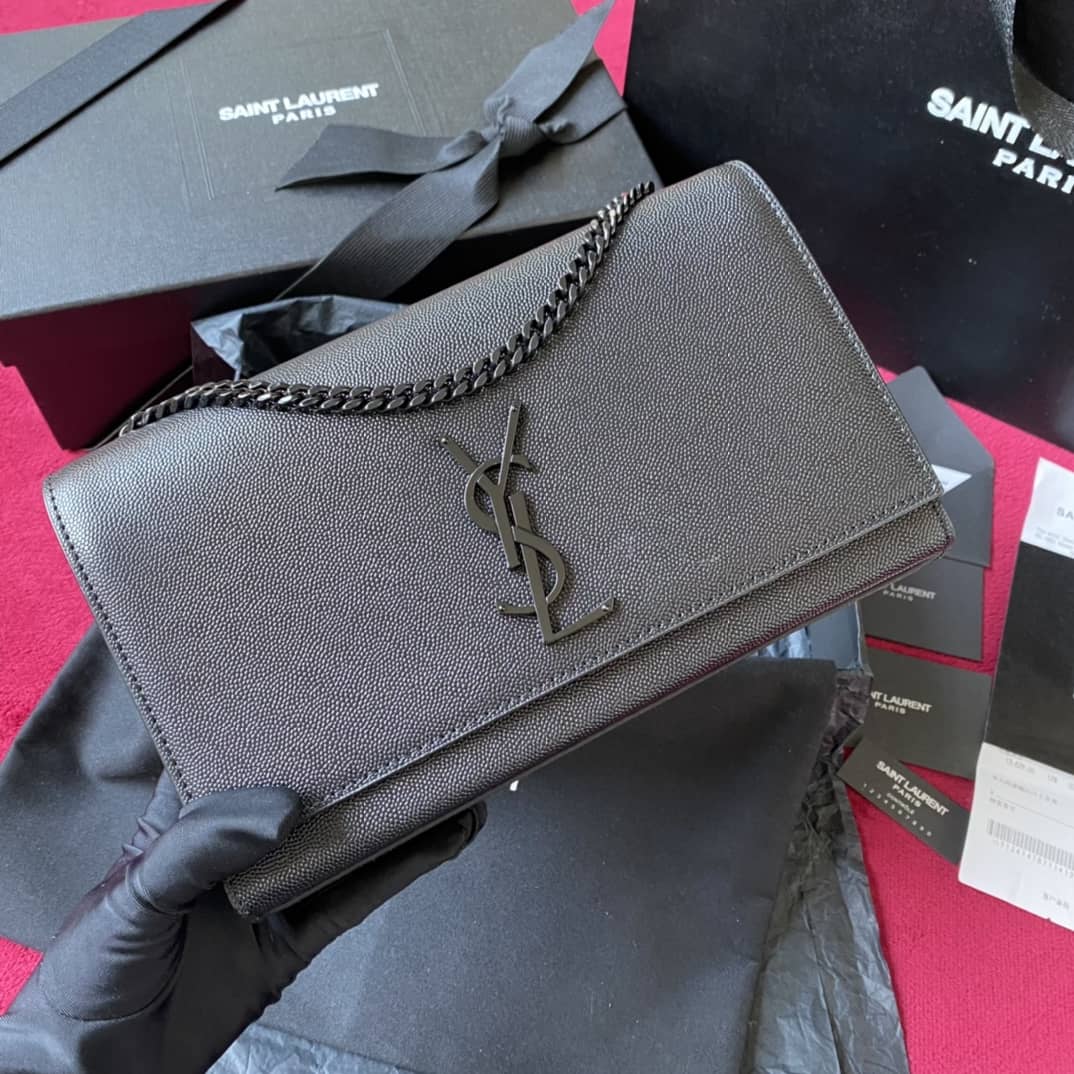 Y51 Replica Sa1nt Lau*nt Kate Embossed Leather Medium Bag