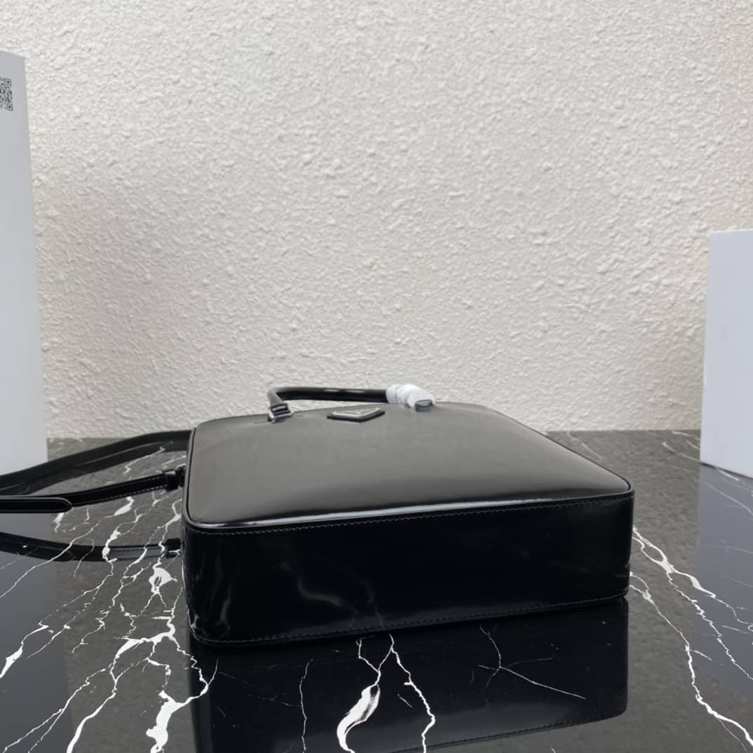 Pra*a Raffia Tote Dupe Womens Brushed Leather Replica Tote