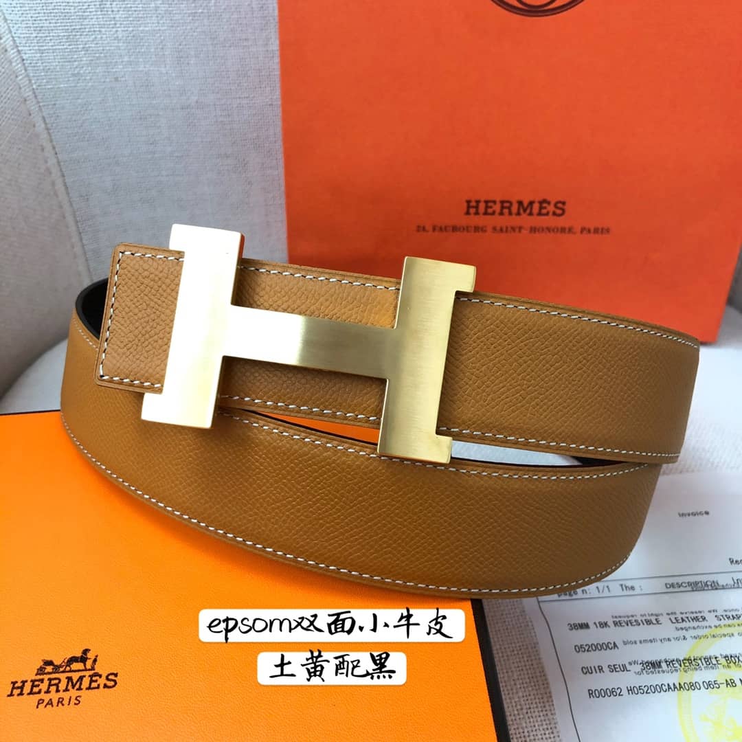 Fake H**me5 Logo Belt 38mm