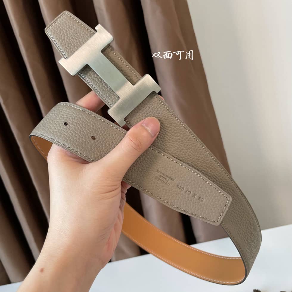 7 Star H**me5 Leather Belt 38mm