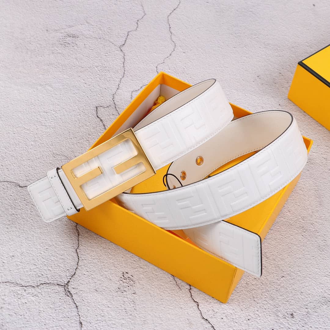 Fake F**di Logo Belt 40mm