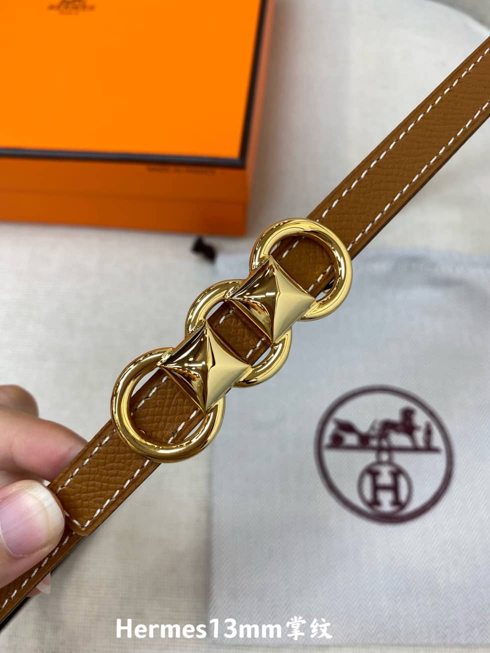 H**me5 Belt First Copy 13mm For Lady