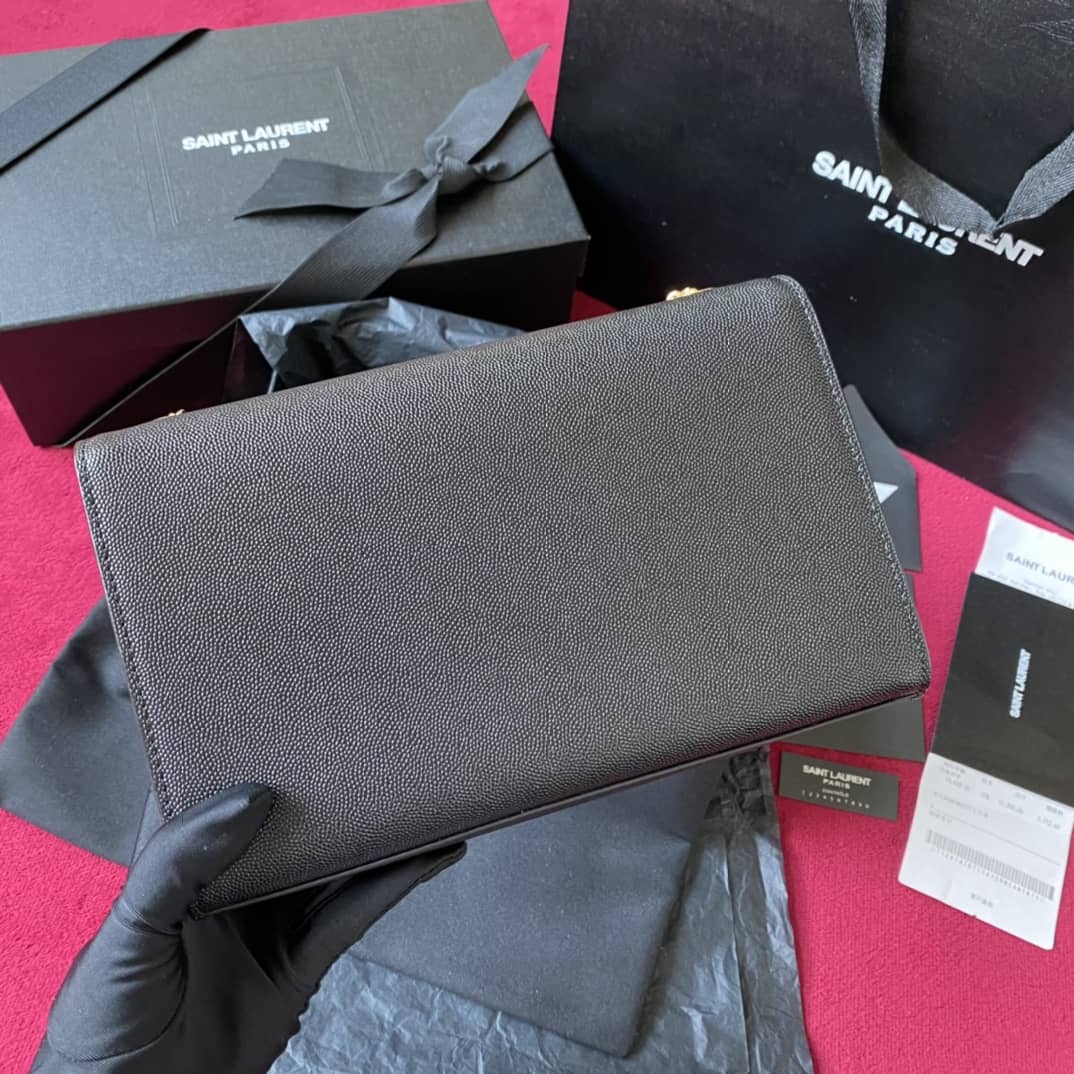 Y51 Dupes Bags Sa1nt Lau*nt Kate Embossed Leather Medium Bag