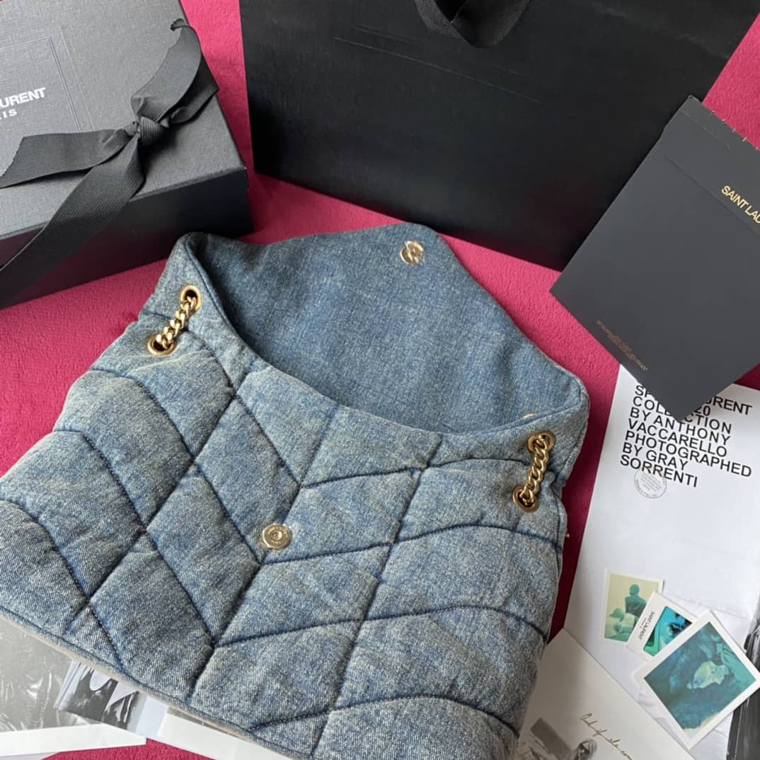 Sa1nt Lau*nt Bag Dupe  Loulou Puffer Bag Replica Satchel