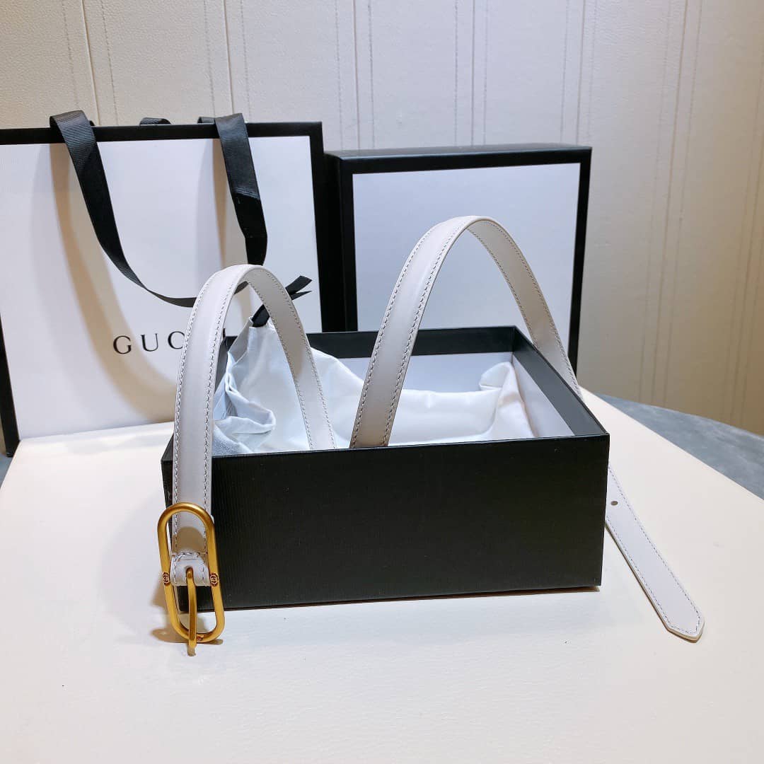 Fake Gvc*1 Logo Belt 15mm For Lady