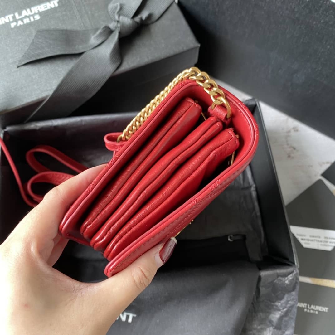 Y51 Dupes Bags Sa1nt Lau*nt Y51 Replica Pouch Shoulder Bag
