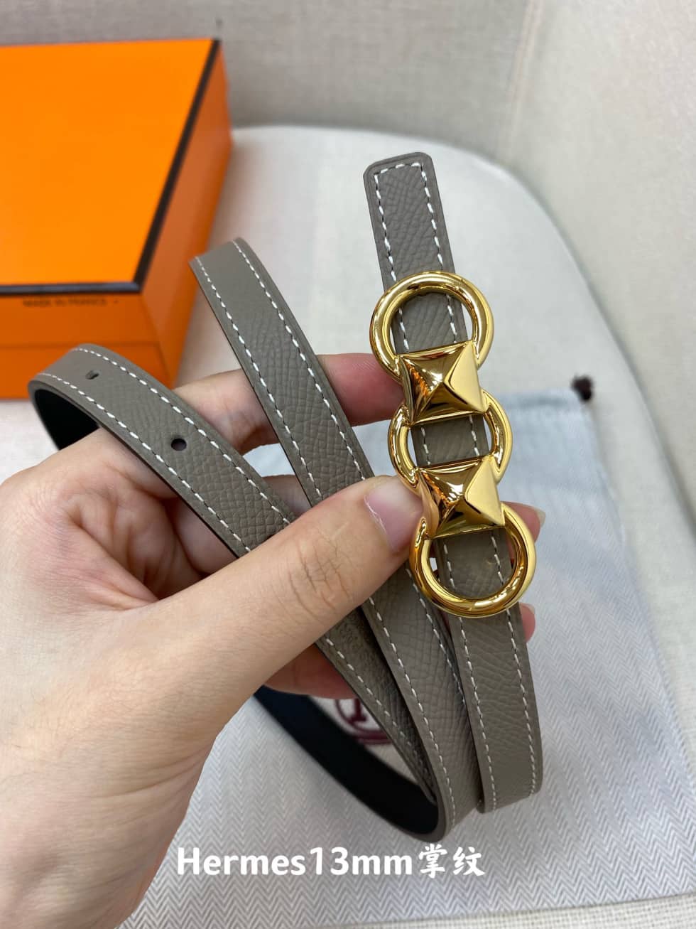 Wholesale H**me5 Logo Belt 13mm For Lady