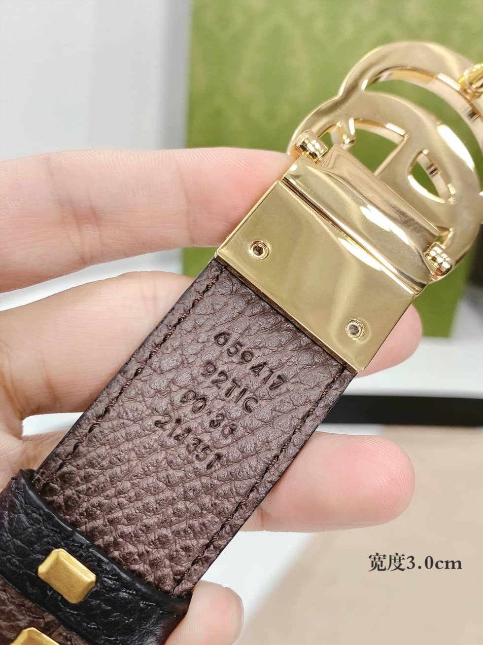 Knockoff Gvc*1 Logo Belt 30mm