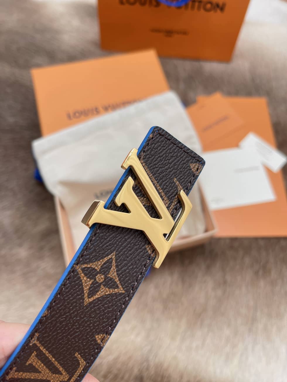 Fake L0vis Vvtt0n Logo Belt 30mm