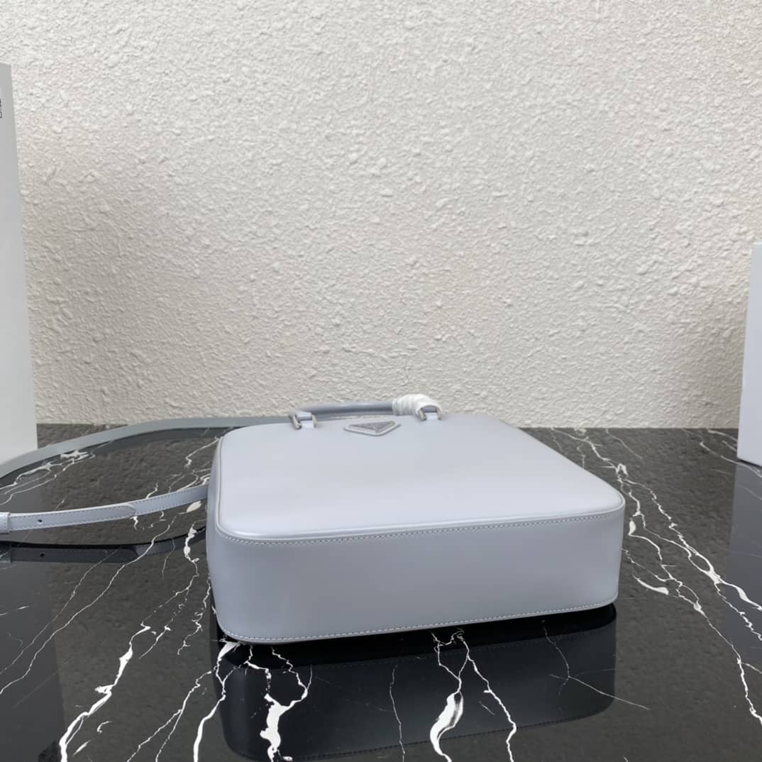 Pra*a Raffia Tote Dupe Womens Brushed Leather Replica Tote