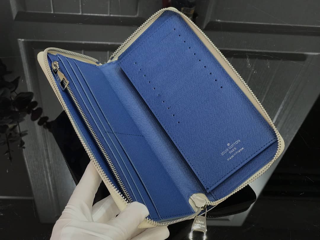 L0vis Vvtt0n Wallet Dupe Zippy Watercolor MonogramM80499