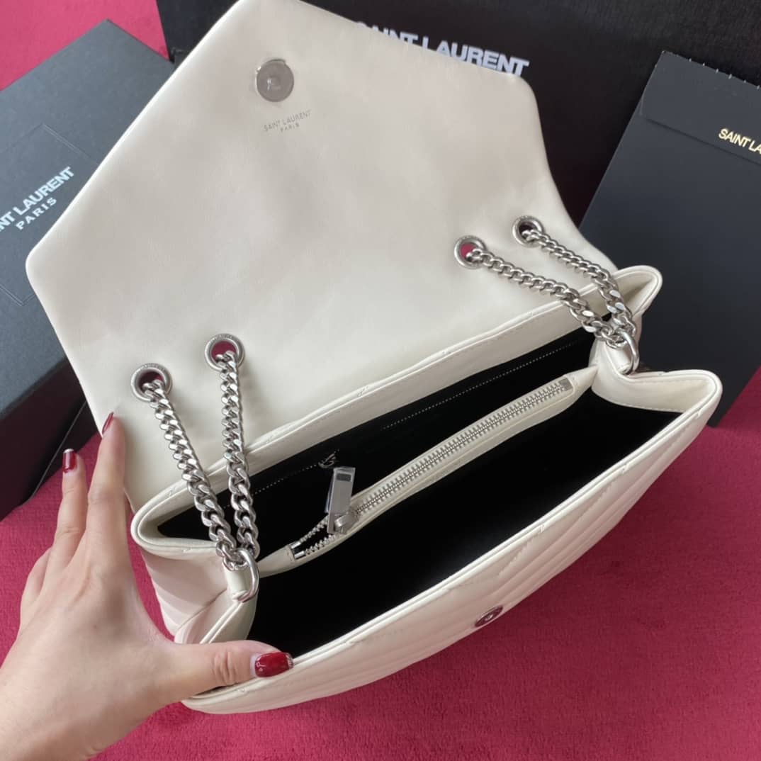 Sa1nt Lau*nt Bag Dupe  Loulou Medium Quilted “Y” Leather Replica Bag