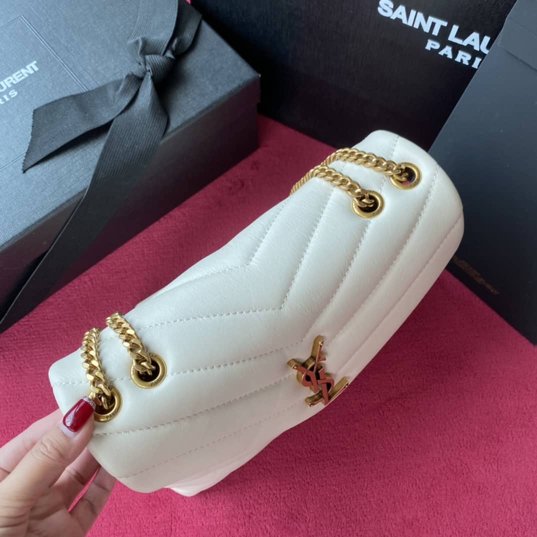 Sa1nt Lau*nt Bag Dupe Loulou Small Quilted “Y” Leather Replica Bag