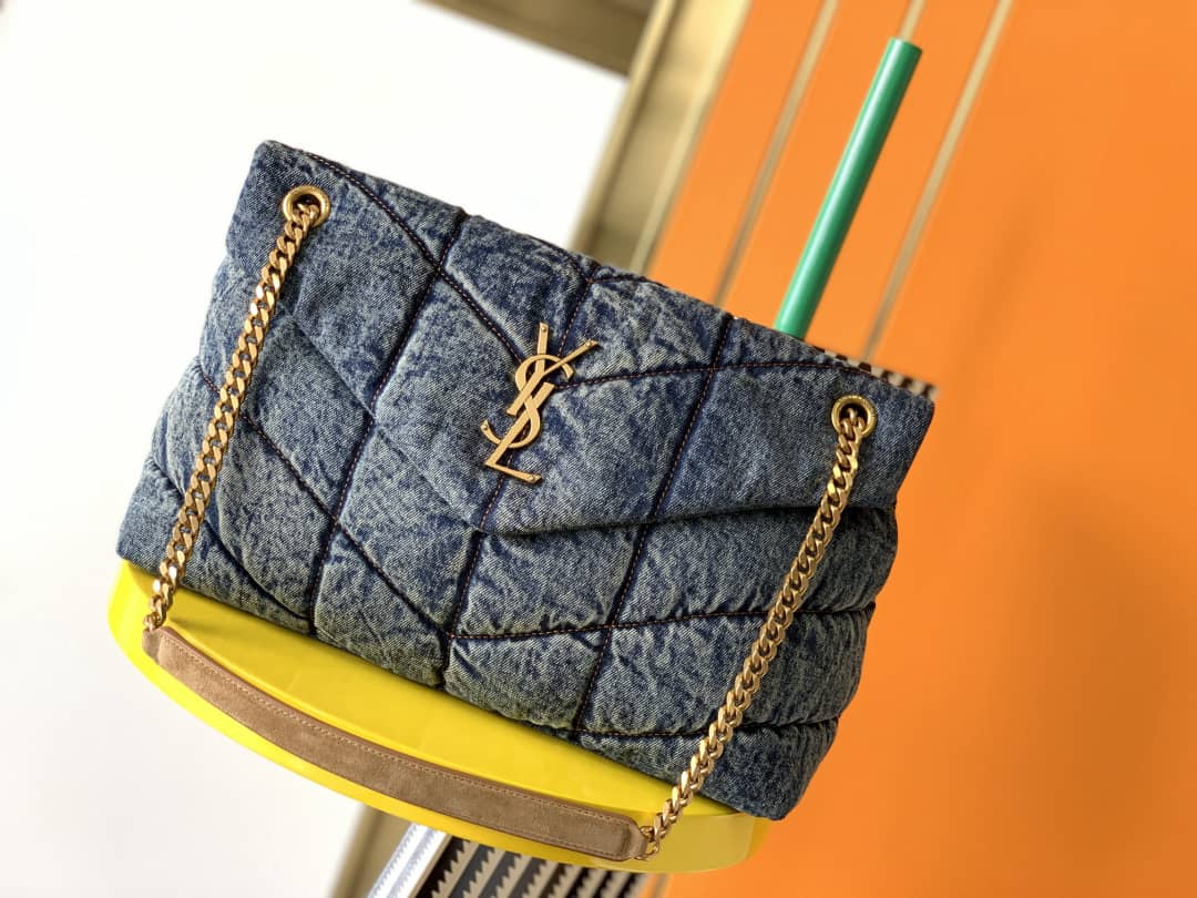 Sa1nt Lau*nt Bag Dupe Loulou Puffer Bag Replica Satchel