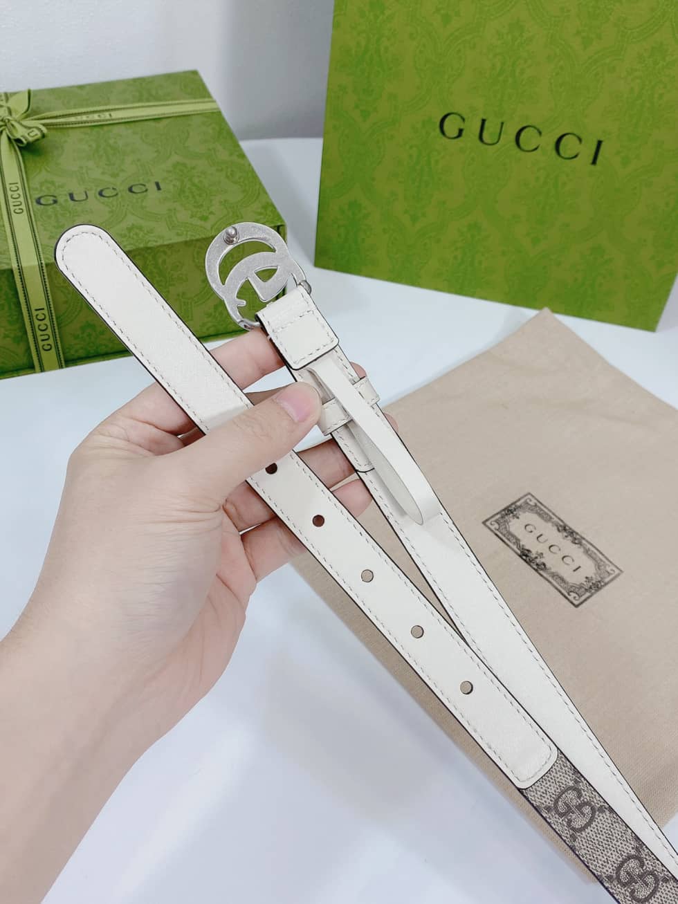 7 Star Gvc*1 Leather Belt 20mm For Lady