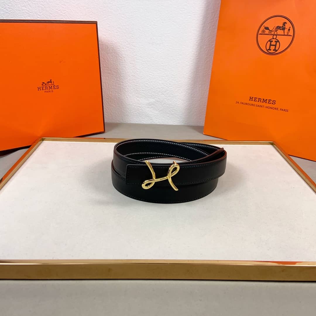 Replica H**me5 Buckle Belt 24mm For Lady