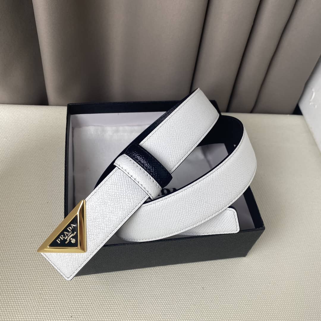 Replica Pra*a Buckle Belt 35mm