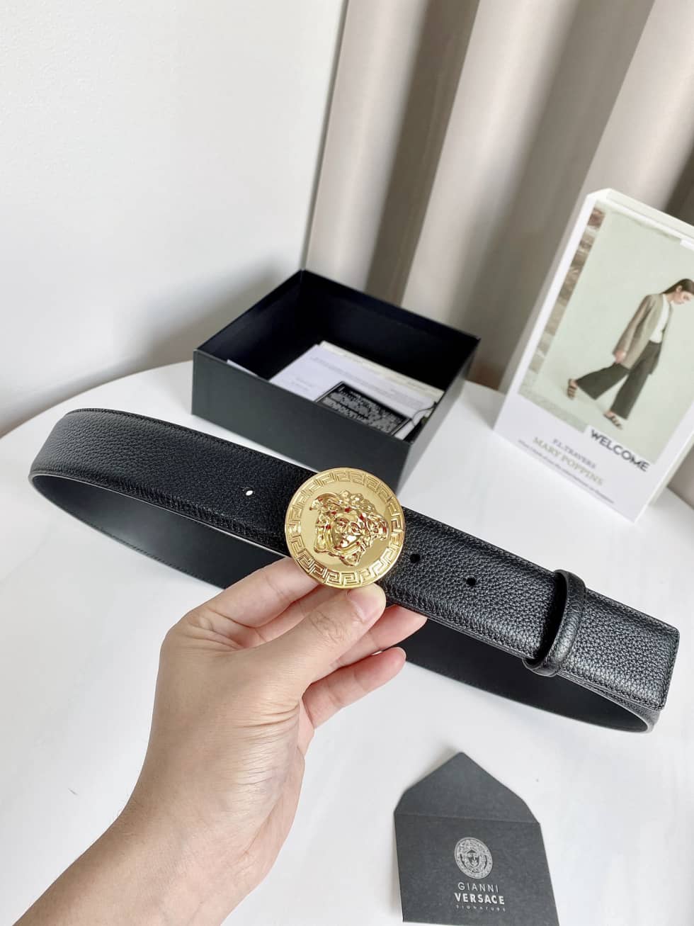 Wholesale Versace Logo Belt 38mm