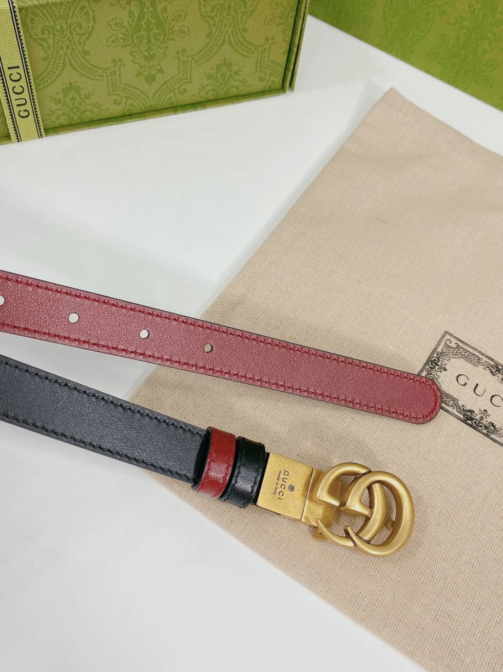 Fake Gvc*1 Logo Belt 20mm For Lady