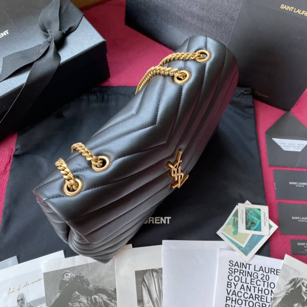 Sa1nt Lau*nt Bag Dupe  Loulou Medium Quilted “Y” Leather Replica Bag