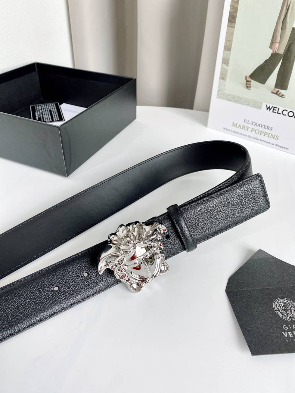 Replica Versace Buckle Belt 38mm