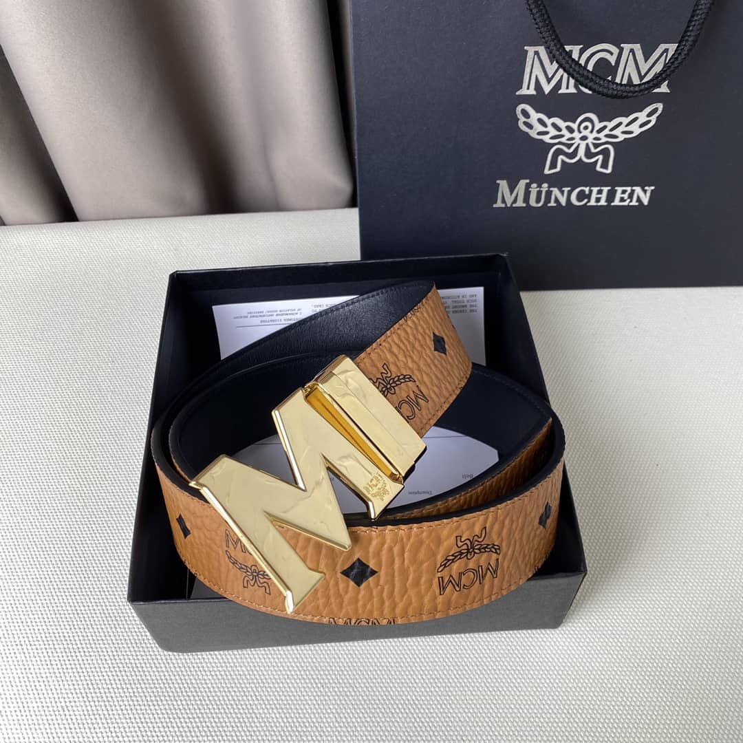 Fashion Unisex MCM Classic AAA+ Belt 40mm