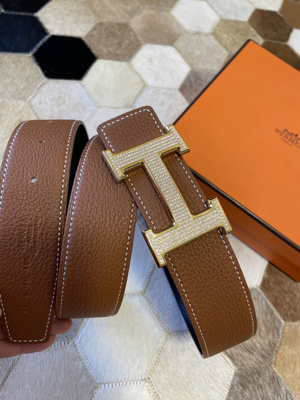 Designer H**me5 Classic Belt 38mm