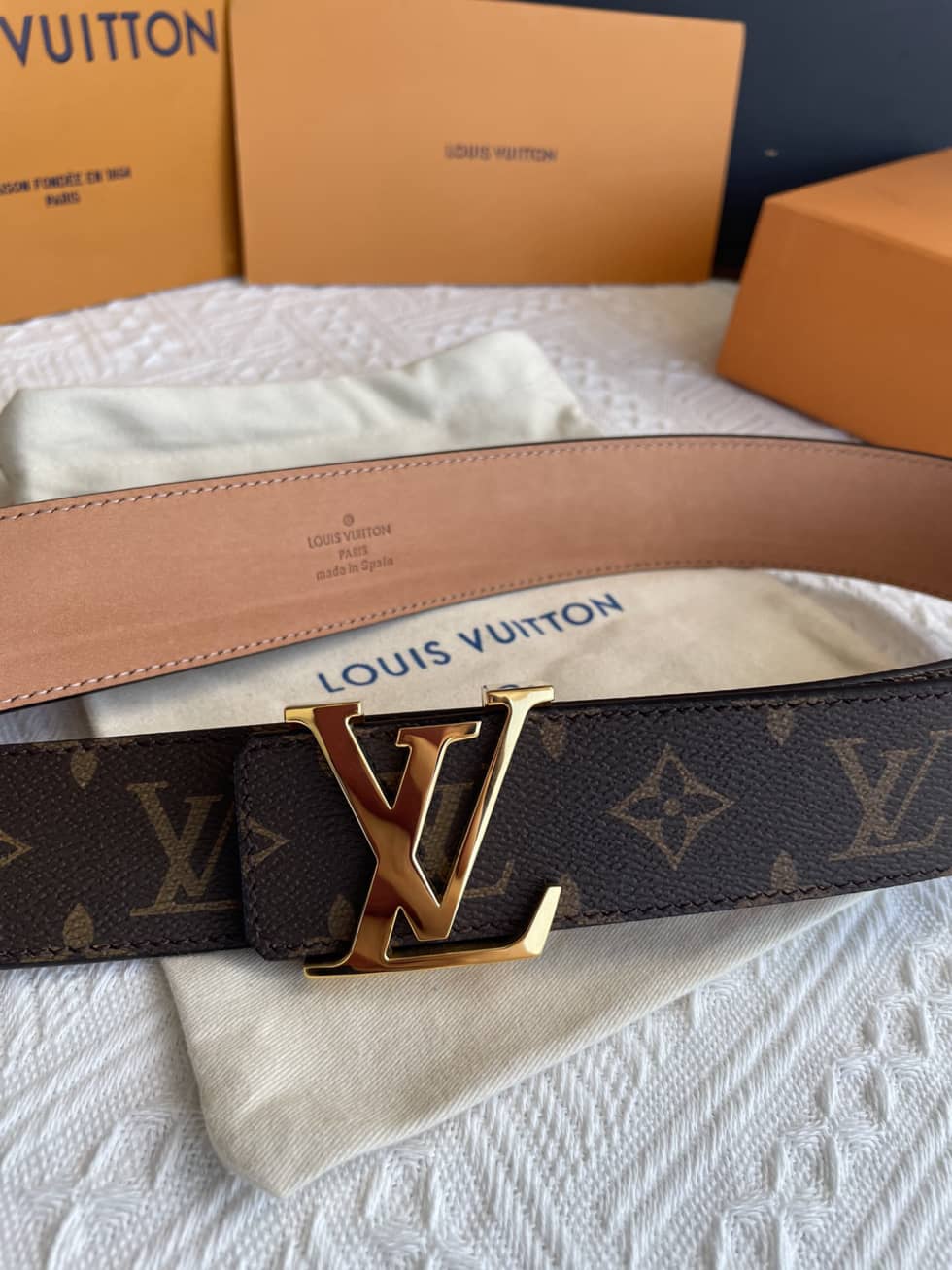 Fake L0vis Vvtt0n Logo Belt 38mm