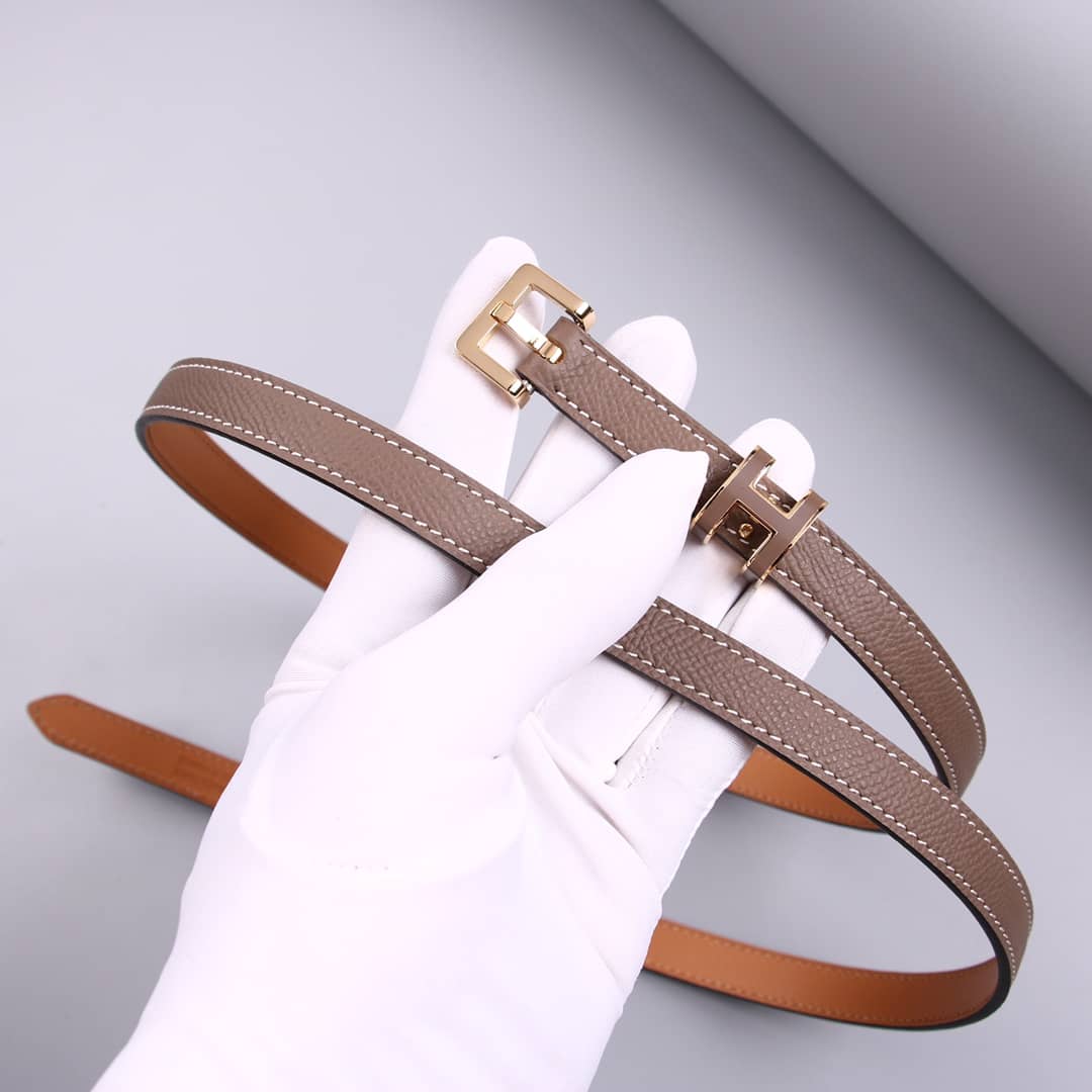 Fake H**me5 Logo Belt 15mm For Lady