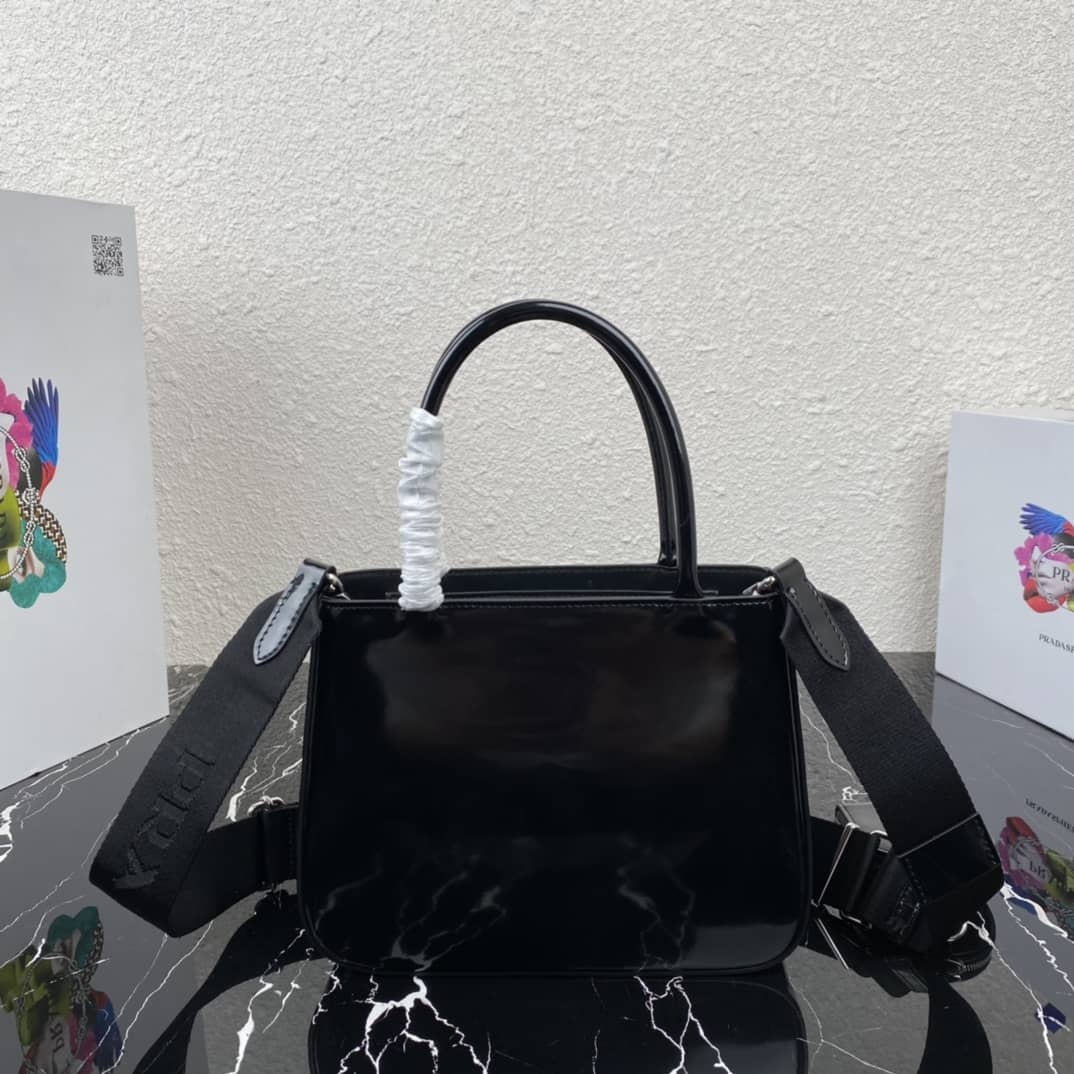 Pra*a Leather Replica Tote