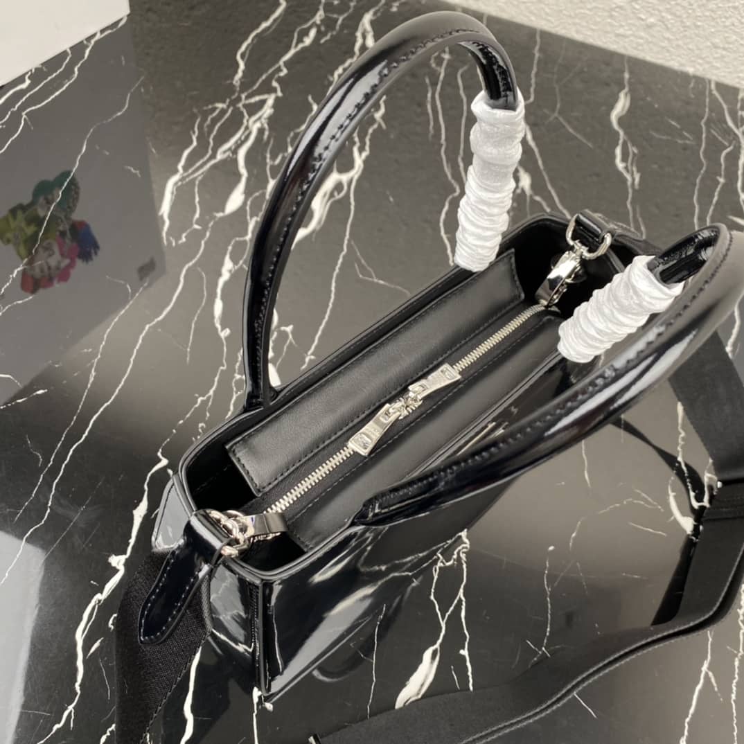 Pra*a Leather Replica Tote