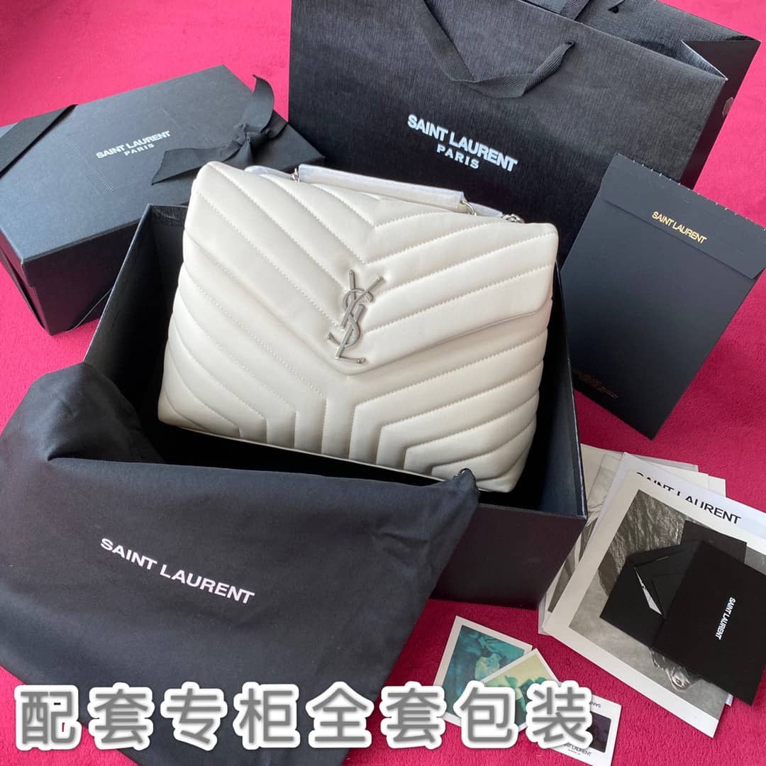 Sa1nt Lau*nt Bag Dupe  Loulou Medium Quilted “Y” Leather Replica Bag