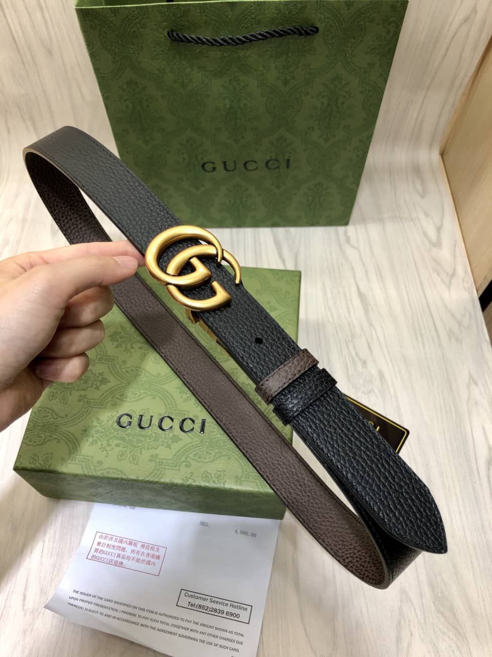 Fashion Gvc*1 Classic AAA+ Belt 30mm