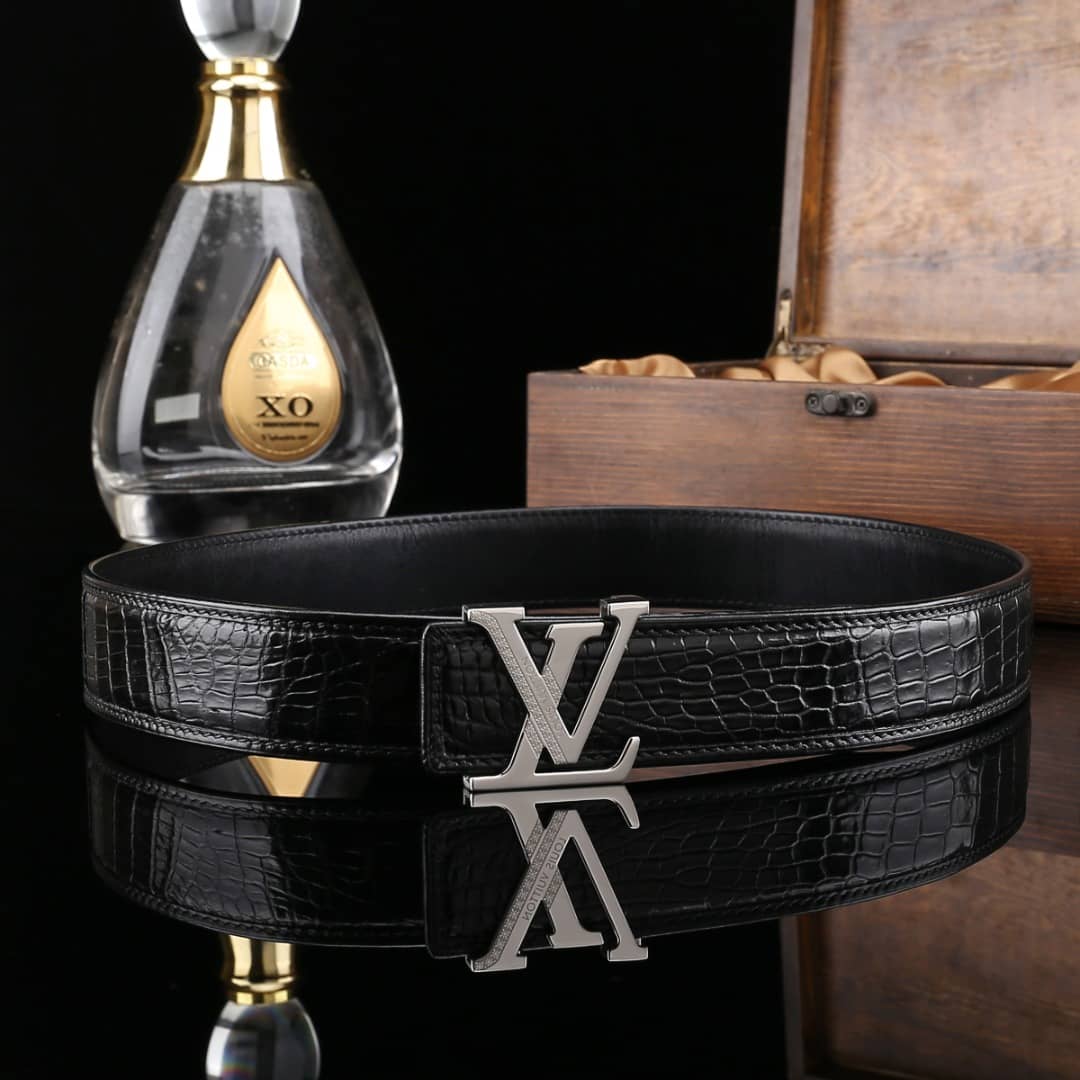 Knockoff L0vis Vvtt0n Logo Belt 38mm